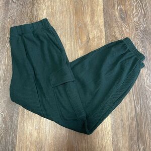 Cargo Waffle Sweatpants/Joggers